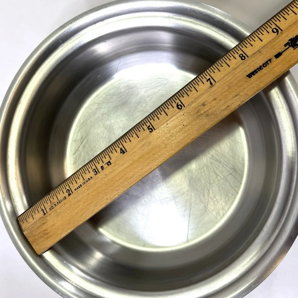 Americraft Small‎ Skillet With Lid Waterless Stainless Steel West Bend WI USA